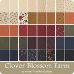 CHARM PACK: CLOVER BLOSSOM FARM