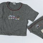 CONJUNTO MICKEY CAMISETA MANGA CORTA+BRAGUITA CANALÉ TALLA 6/8